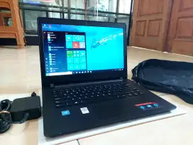 Laptop LENOVO Ideapad 110 Intel CPU N3060 RAM 4GB HDD 1TB Slim Mulus