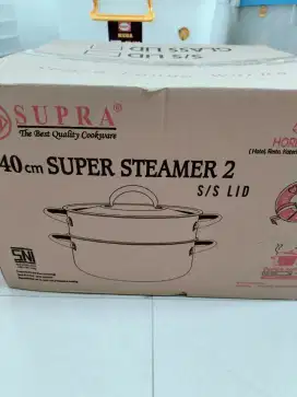 Steamer / alat kukus SUPRA 40cm Stainless