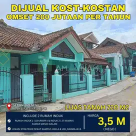 KONTRAKAN/KOSAN DIJUAL MURAH DI DEKAT SEMUA KAMPUS