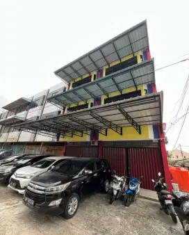Kanopi spandek rangka dobal