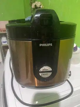 Rice Cooker Philips HD3132/34 Kapasitas 2L Warna Gold