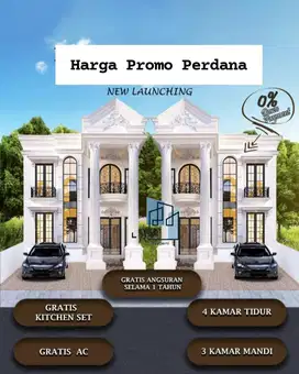 Di Jual Rumah Harga Perdana Dekat Stasiun Dan Toll