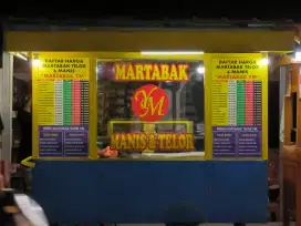 Gerobak martabak sale