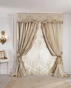 Jual gordyn gorden murah vertikal roll blind jasa wallpaper dinding vi