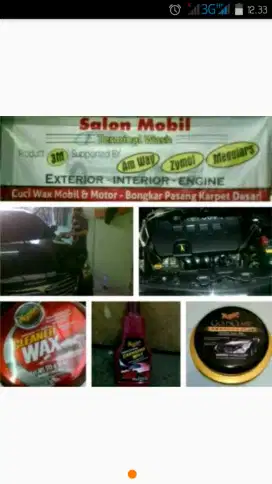 Salon mobil (Terminal wash)