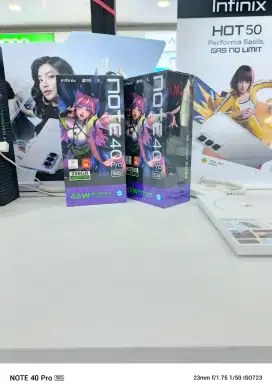 INFINIX NOTE 40 PRO 5G NEW SEGEL