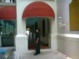 Kanopi kain awning