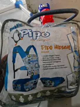 Pipo hipseat gendongan bayi