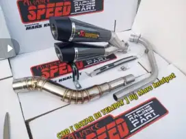 Knalpot CBR150 AKRAPOVIC DOUBBLE