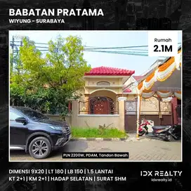 JUAL RUMAH Babatan Pratama Surabaya SHM Wiyung dkt Mukti Sampurna