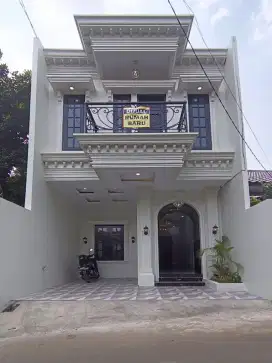 RUMAH BARU MURAH DI M KAHFI 2 JAGAKARSA DEKAT PERKAMPUNGAN BETAWI SETU