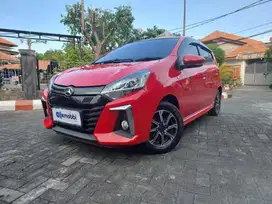 DP RINGAN Daihatsu Ayla 1.2 R Bensin-MT 2021 Merah wAW