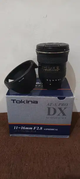 Dijual Lensa Tokina 11-16mm F2,8 for Nikon Istimewa