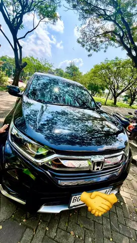 CRV Turbo 1.5 AT 2018 hitam Palembang