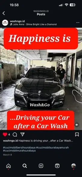 Cuci mobil murah berkualitas WASH N GO