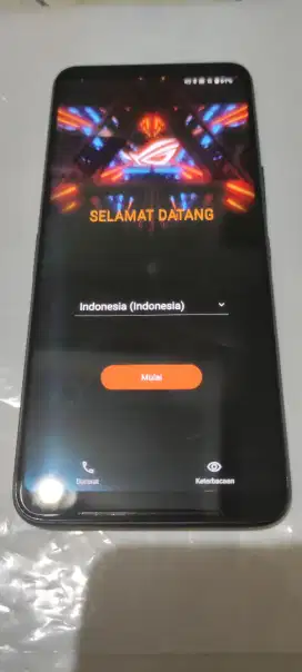 Asus rog phone 3  8/128 ex resmi, normal, second