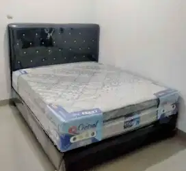 Kasur Springbed centraL Sigma + Dipan Minimalis UK 160 x 200 cm