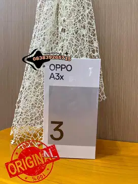 PROMO OPPO A3x Ram 8/128 NEW SEGEL GARANSI RESMI