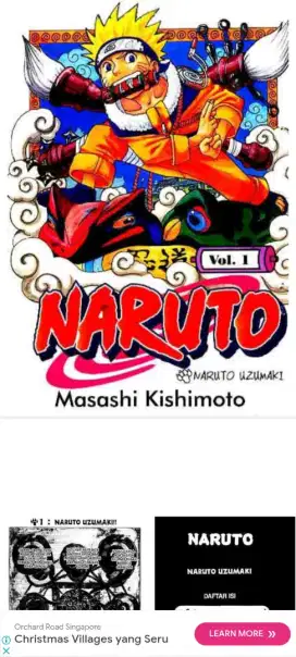 BUKU KOMIK ONLINE NARUTO