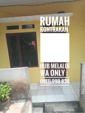 Rumah kontrakan jalan Resmi