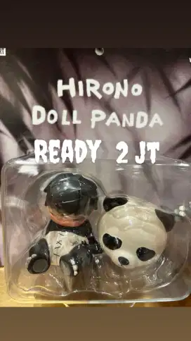 Pop mart HIRONO DOLL PANDA READY