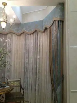 Jual gordyn gorden murah vertikal roll blind jasa wallpaper dinding vi