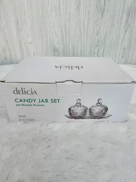 Delicia Candy Jar Set (Baru)