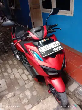 Honda vario 160 cc cbs warna merah