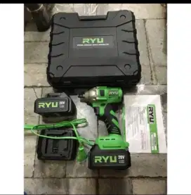 MESIN IMPACT WRENCH CORDLESS RYU 20V