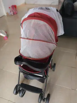 Stroller spacebaby bekas seperti baru jarang dipakai