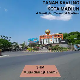 Murah 1jt-an Dekat Terminal Madiun, SHM Pekarangan