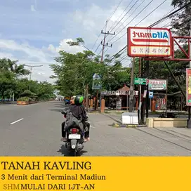 Dijual Tanah Murah dekat Terminal SHM Pekarangan