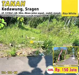 Dijual Tanah Kedawung, Sragen