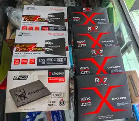 SSD RX7 Midasforce Kingston speed 6Gbps bikin laptop PC lebih kenceng