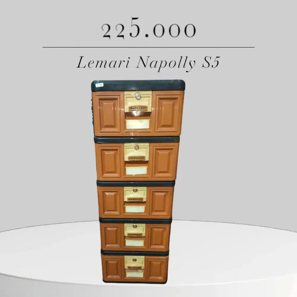 Lemari Napolly Susun 5