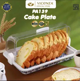 Vicenza Square Bread Plate - Tempat Roti Dengan Tutup Geser PA139