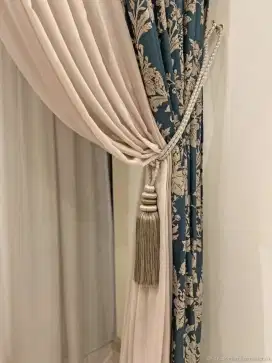 Jual gordyn gorden murah vertikal roll blind jasa wallpaper dinding vi
