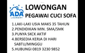 KURIR LAUNDRY DAN CUCI SOFA KALIBATA CITY