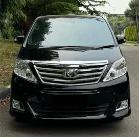 Alphard G 2012 Black On Beige km 63 rb Harga CASH bukan credit2