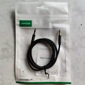 Kabel Aux Audio Jack 3.5mm UGREEN Male to Male TRS Hifi Stereo 1m