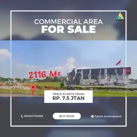 Dijual Tanah Komersial kawasan Deltamas