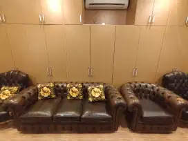 Dijual sofa CHESTERFIELD 4 seat import