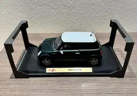 Die cast pajangan mini cooper