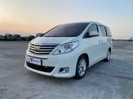 Tdp 10jt Toyota Alphard 2.4 G ATPM Pilot seat 2014 km46rb SUPER ANTIK