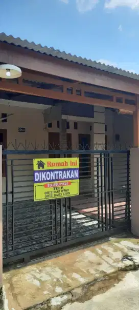 Dikontrakan rumah desain minimalis siap huni