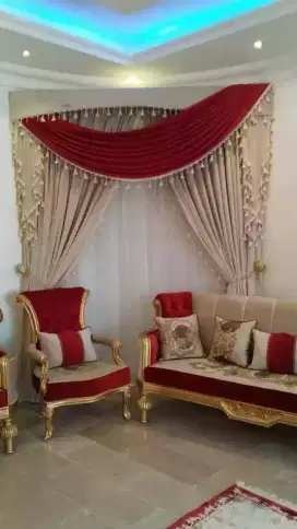 Jual gordyn gorden murah vertikal roll blind jasa wallpaper dinding vi