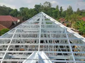 Menerima pemasangan rangka atap rumah baja ringan dan bongkar pasang