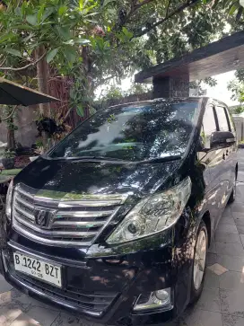 Alphard G 2012 super istimewa sekali orisinil cat km rendah pjk baru