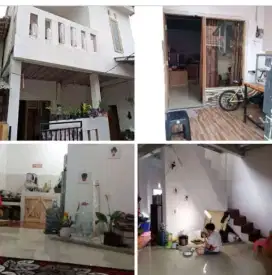 Rumah kampung dijual 2 lantai dekat St pondok Rajeg