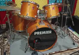 Drum Premier natural Maple Drum England 5 shel